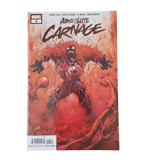 Marvel Absolute Carnage #4 2019 Comic Book Collector Bagged Boarded - Picture 1 of 2
